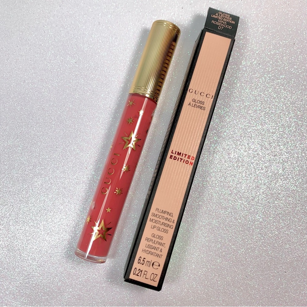 Gucci Lip Gloss Mina Rosewood 07 BNIB